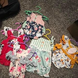 0-3 Mo boutique (MarieNicole) clothing lot